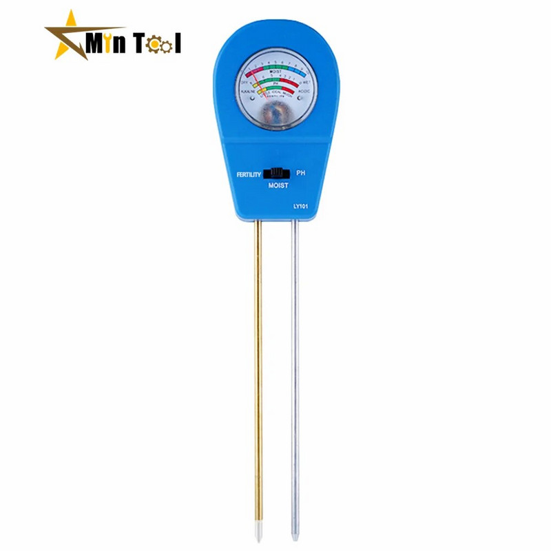 Pinnase PH-mõõtur kolm-ühes mulla tester Taime niiskuse PH-andur Aiapinnase niiskuse mõõtur mullaviljakuse mõõtur Aiatööriist