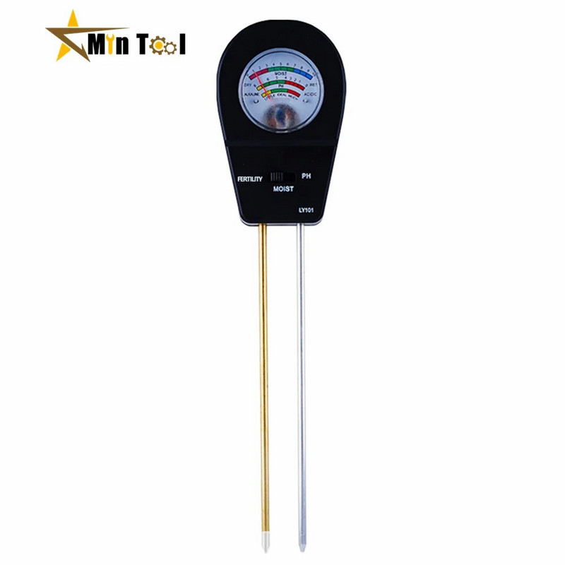 Pinnase PH-mõõtur kolm-ühes mulla tester Taime niiskuse PH-andur Aiapinnase niiskuse mõõtur mullaviljakuse mõõtur Aiatööriist