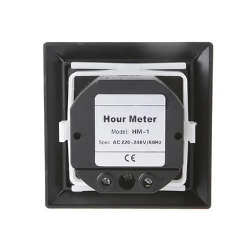 Прецизен таймер квадратен брояч Цифров брояч на часове Уред за измерване на часове AC220-240V