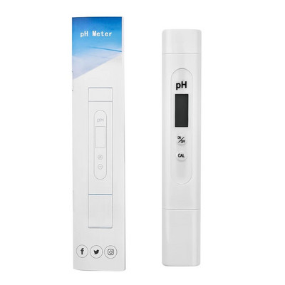 PH matuoklis skaitmeninis vandens kokybės testeris 0-14pH matavimo diapazonas geriamojo vandens kokybės analizatoriaus monitorius 0,1pH didelio tikslumo