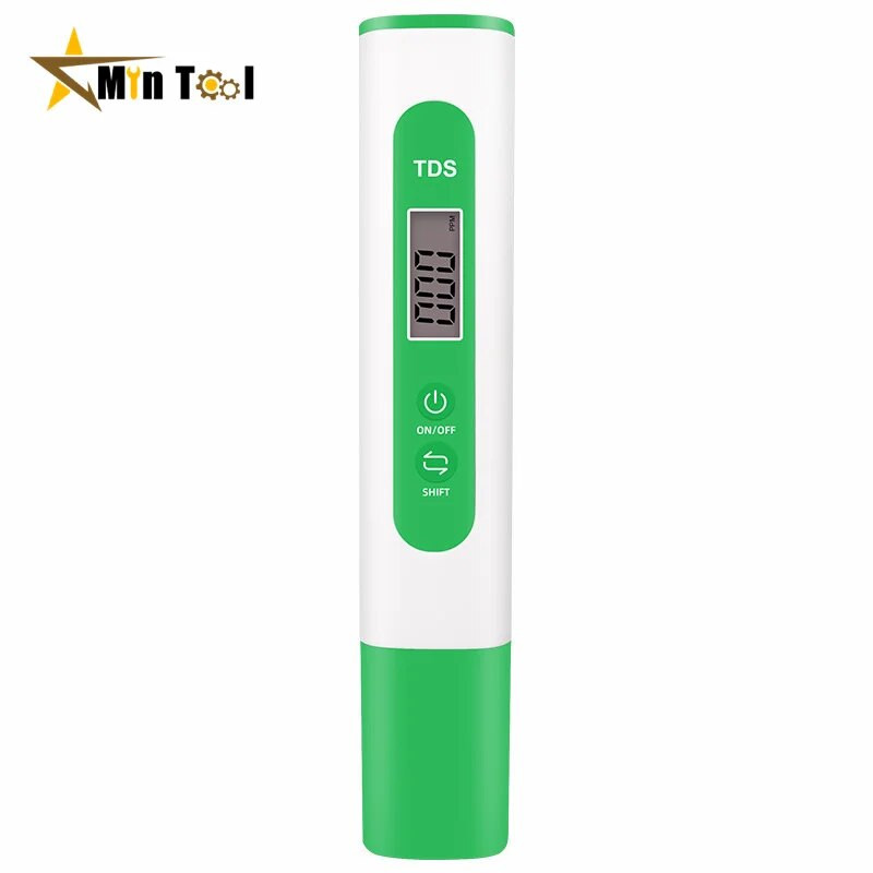 TDS mjerač Tester kvalitete vode Automatska kalibracija 0-990ppm Vodomjer čistoće za bazene Alat za mjerenje pitke vode