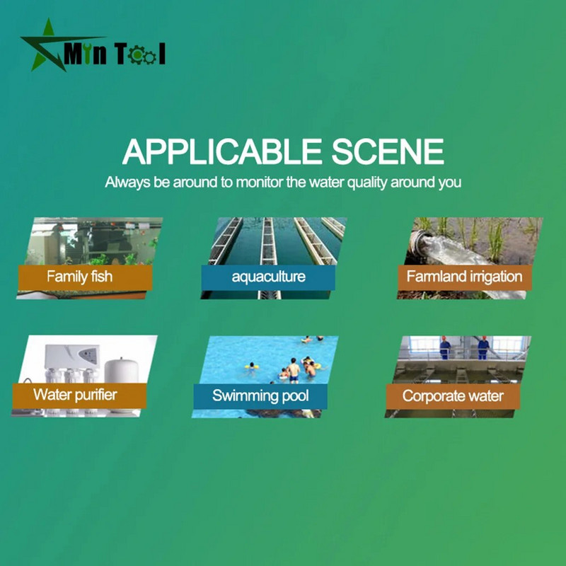 TDS mjerač Tester kvalitete vode Automatska kalibracija 0-990ppm Vodomjer čistoće za bazene Alat za mjerenje pitke vode