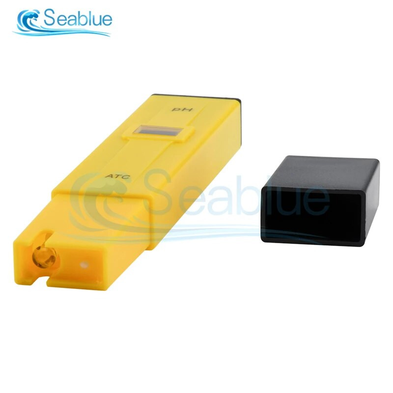 Kišeninis rašiklis vandens bandymo Skaitmeninis PH matuoklio testeris PH-009 IA 0,0–14,0 pH, skirtas akvariumo baseino vandens laboratorijai