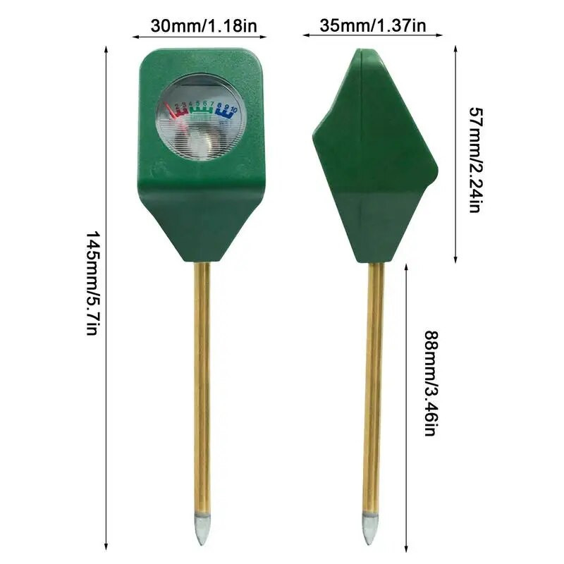3 u 1 PH mjerač tla Sunčeva svjetlost PH tester Vrtno cvijeće Senzor vlage tla Mjerač kiselosti biljaka Vlažnost PH monitor detektor