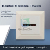 HM-1 Timer Square Counter Digital 0-99999,99 Gauge 0,3W AC220-240V / 50Hz AC Hour Meter Hourmeter