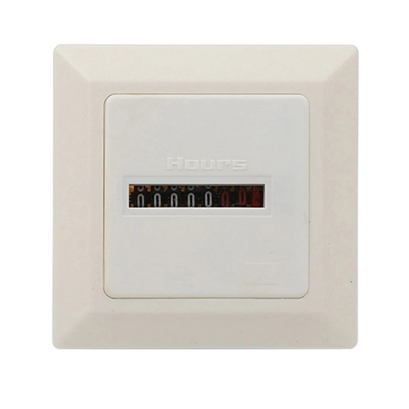 HM-1 Timer Square Counter Digital 0-99999,99 Gauge 0,3W AC220-240V / 50Hz AC Hour Meter Hourmeter