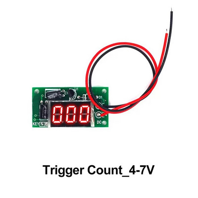 DIY Digital Counter 3-bit Accumulator C0,36" ιντσών Tube Trigger Counter Module Accumulator για ηλεκτρονικά εξαρτήματα
