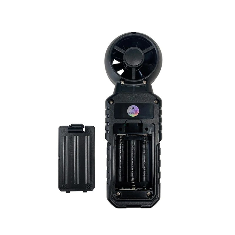 „Du viename“ didelės galvutės anemometro vėjo matuoklio testeris, matuojantis orą patalpų viduje lauko vėjo greičio temperatūros tūrio jutiklis, didelis tikslumas