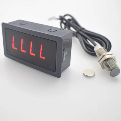 LED-es fordulatszámmérő fordulatszámmérő Hall-közelségi kapcsoló érzékelővel NPN sebességmérő műszerek sebességmérő