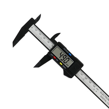 150 мм 100 мм 6-инчов електронен цифров дебеломер от въглеродни влакна Нониус дебеломер Микрометър Цифров линийка Измервателен инструмент