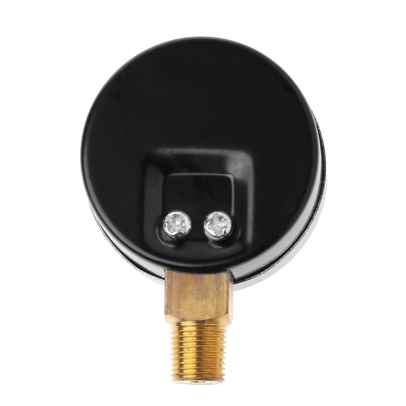 Uslužni manometar 0-30 psi 0-2 bara niskotlačni hidraulički manometar dvostruki manometar 1/8" BSPT navoj za gorivo