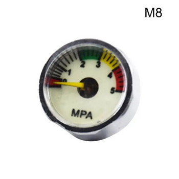Компактен манометър Мини манометър Манометър Въздушен компресор Пневматичен тестер за измерване на налягането на хидравличната течност