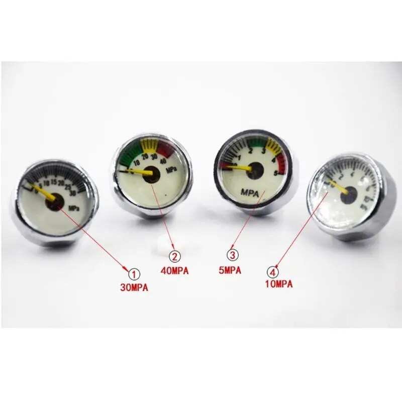 Kompaktne rõhumõõtja minirõhumõõturi manomeeter õhukompressor pneumaatiline hüdrauliline vedeliku rõhumõõturi tester