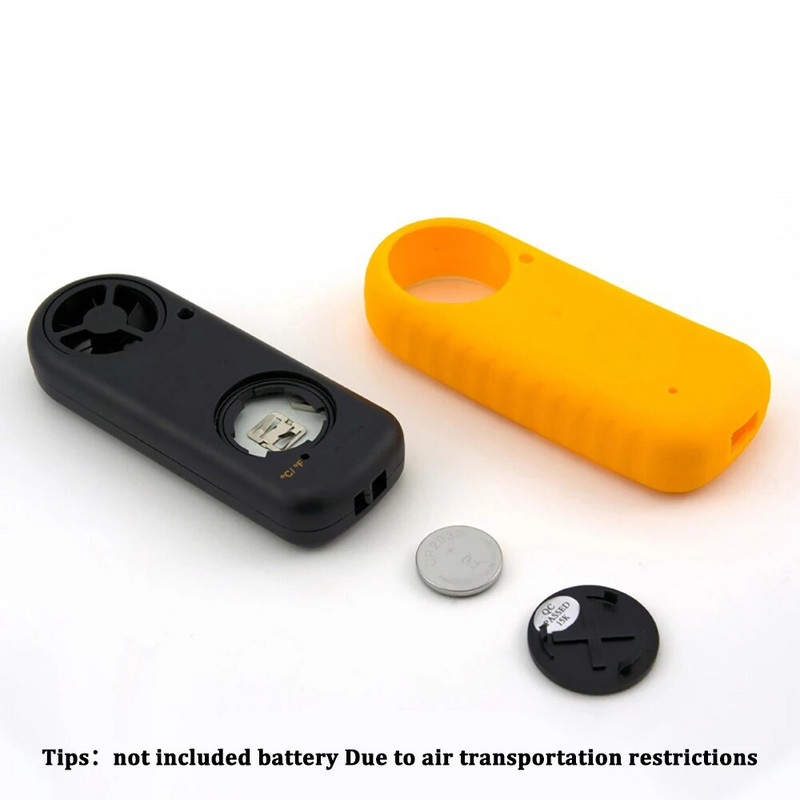 Didelio tikslumo skaitmeninis anemometras Vėjo greičio matavimo prietaisas Oro vėjo greičio matuoklis LCD foninio apšvietimo ekranas 0-30m/s