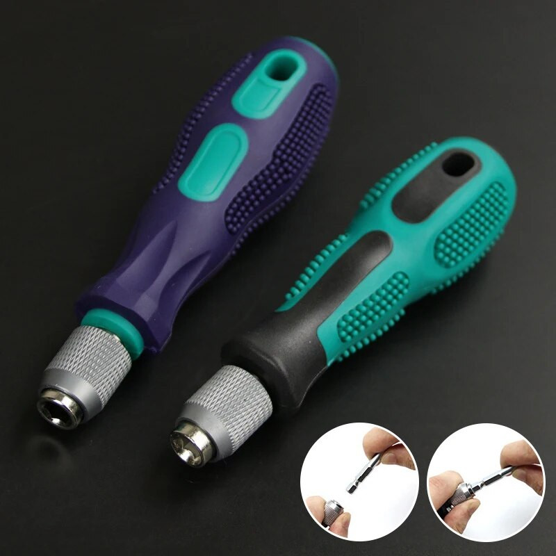 1/4`` 6,35 mm ručka odvijača Držač bitova za odvijače Samoblokirajući adapter za nastavke odvijača Nasadni ključ Alati