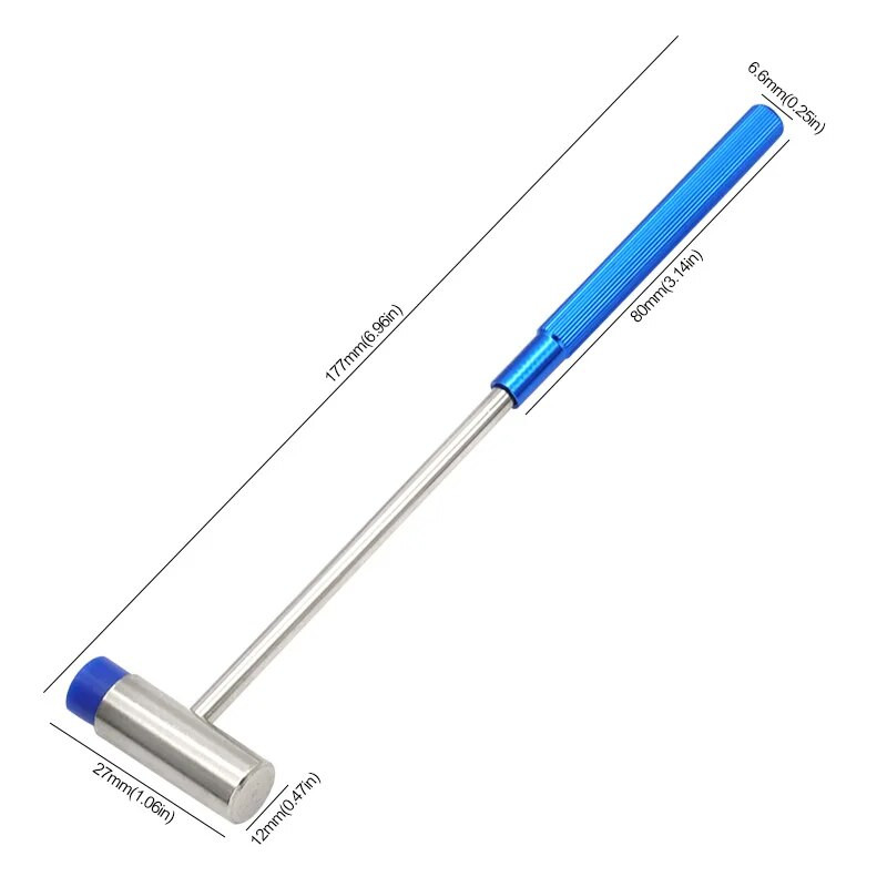 1kom Metalni mali čekići Remen za sat Narukvica Meki i tvrdi čekići Praktični dodaci za satove Alati za održavanje doma