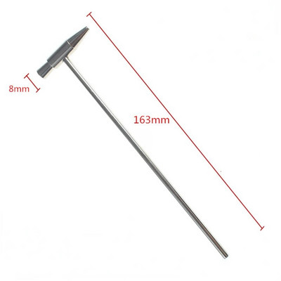 1kom Mini višenamjenski čekić za ugađanje Palac Čekić za ugađanje klavira za popravak satova Alati za klavir Čekić Alati za razbijanje prozora