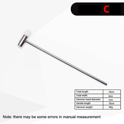 1vnt Metaliniai maži plaktukai Laikrodžio dirželio apyrankė Minkšti ir kieti plaktukai Patogūs laikrodžio priedai Namų priežiūros įrankiai