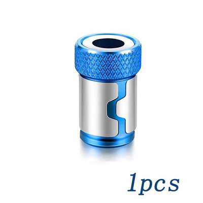 1/4-tolline metallist kruvikeeraja otsaga magnetrõngas 6,35 mm varrega korrosioonivastase puuriotsiku magnetiga võimas rõngas