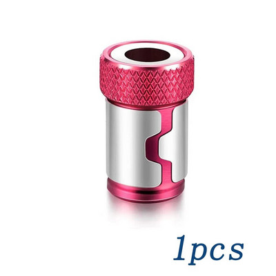 1/4-tolline metallist kruvikeeraja otsaga magnetrõngas 6,35 mm varrega korrosioonivastase puuriotsiku magnetiga võimas rõngas