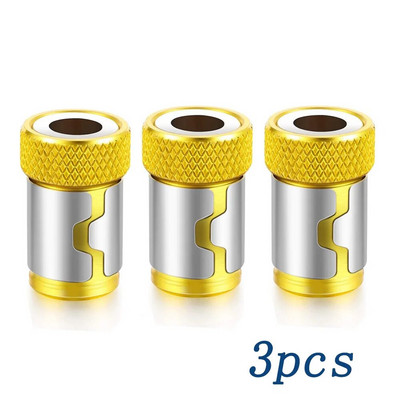1/4-tolline metallist kruvikeeraja otsaga magnetrõngas 6,35 mm varrega korrosioonivastase puuriotsiku magnetiga võimas rõngas