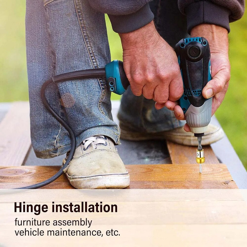 1/4” metalni odvijač, magnetski prsten za antikorozivno svrdlo od 6,35 mm, snažni magnetni prsten