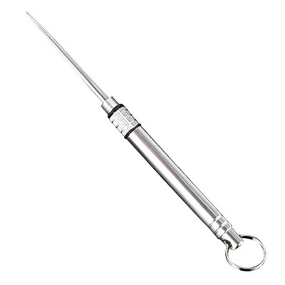 Nova titanijska vanjska prijenosna višenamjenska čačkalica Boca Vilica za voće Alat za kampiranje Cijev čačkalica jača od konca za zube