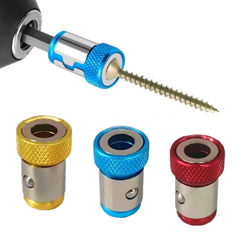 Univerzalni magnetski prsten za 6,35 mm 1/4" svrdlo Magnet Snažan prsten Snažni magnetizator Električni nastavci odvijača