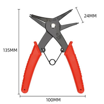 Dvonamjenska kliješta za osigurače Kliješta za unutarnji i vanjski pričvrsni prsten Kliješta za unutarnju karticu Vanjski pričvrsni prsten Alat za popravak automobila