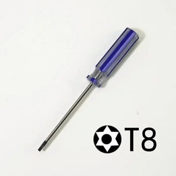 Отвертка Torx T8 & T9 & T10 Защитна отвертка за Xbox-360/PS3 Отвор за ремонт на дупки, устойчиви на манипулации