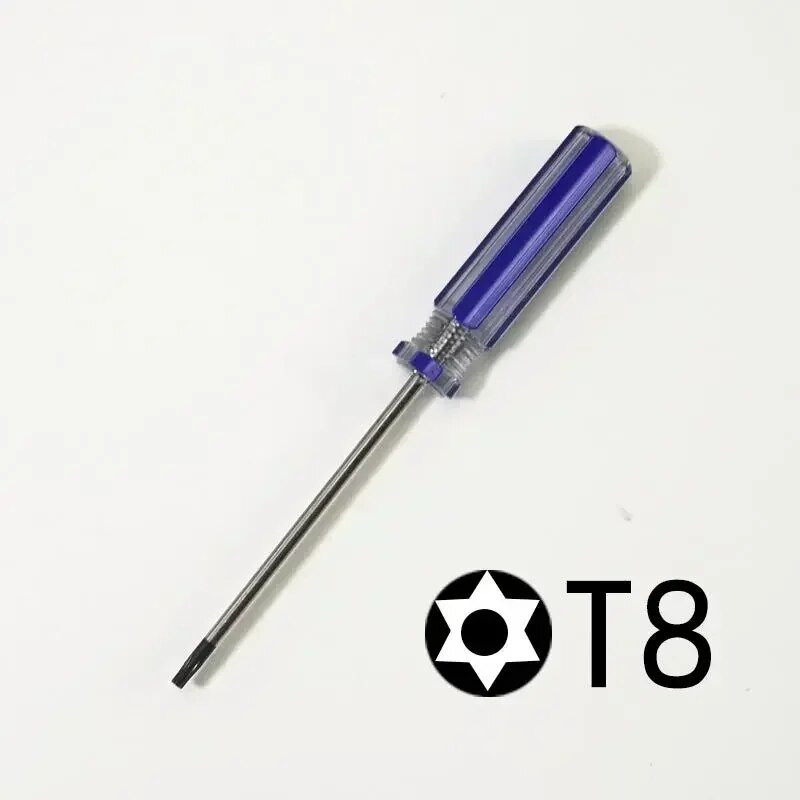 Odvijač Torx T8 & T9 & T10 Sigurnosni odvijač za Xbox-360/ PS3 Otvor za popravak otvora otporan na neovlašteno korištenje