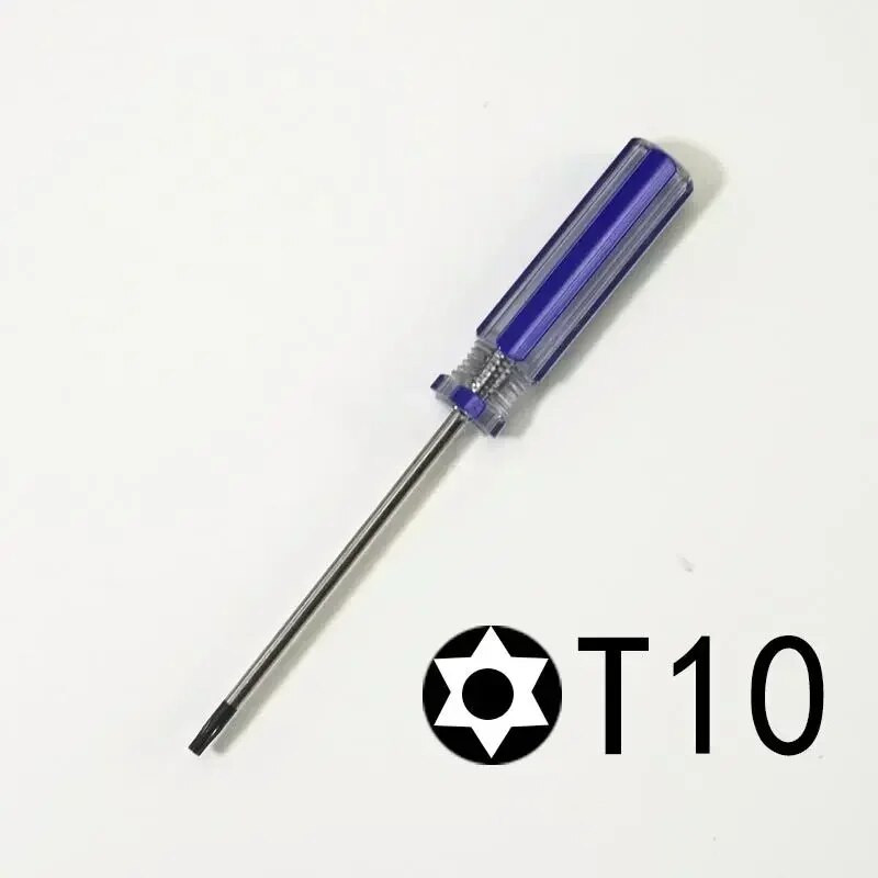 Odvijač Torx T8 & T9 & T10 Sigurnosni odvijač za Xbox-360/ PS3 Otvor za popravak otvora otporan na neovlašteno korištenje