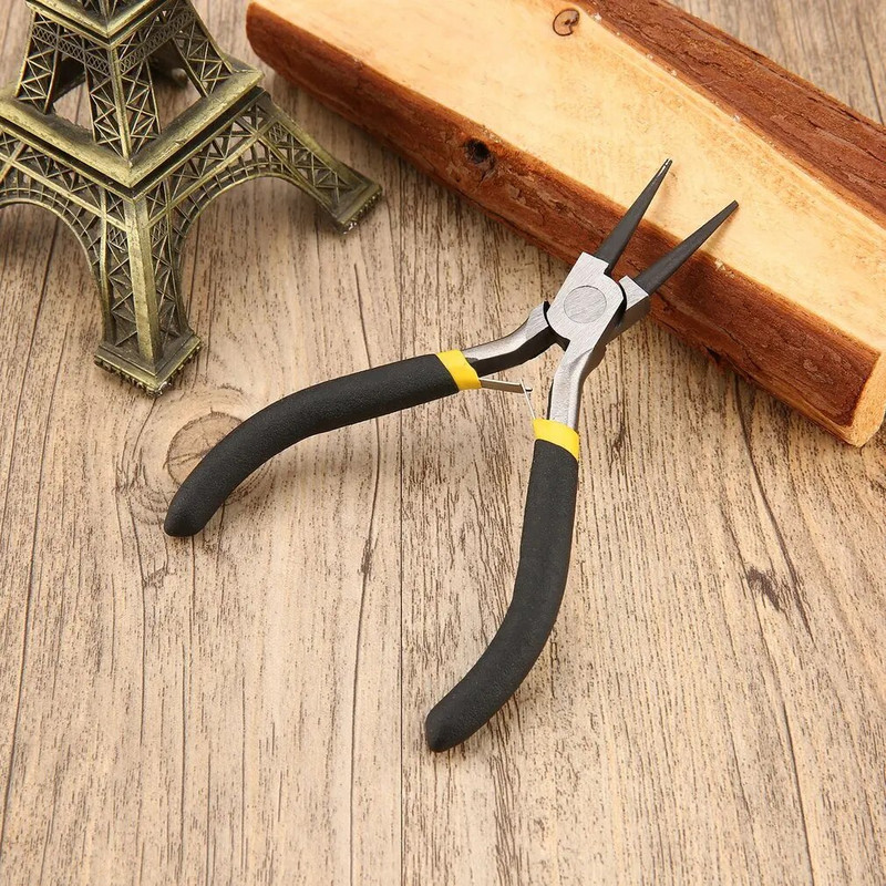 Mini clește Diagonală Clește cu ac Cutter pentru bijuterii durabile Clește pentru fabricarea de bijuterii DIY Clește izolat cu margele pentru instrumente de bijuterii