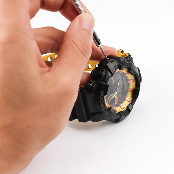 Високовъглеродна стомана 0,6 mm-2,0 mm Производители на часовници Прецизни отвертки Очила за часовници Плоско острие Малки аксесоари Ремонт Инструменти за винтове