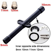 Kriauklės maišytuvas Veržliaraktis čiaupas veržliaraktis 9/10/11/12 mm dūmų veržliaraktis Vandentiekis Raktas santechnikos įrankiai Veržliaraktis Daugiafunkcis santechnikos įrankis Naujas