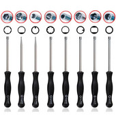 1 buc șurubelnițe carburator unelte de mână de reglare un singur D dublu D mufa hexagonală pentru carburator comun cu 2 cicluri de motor mic