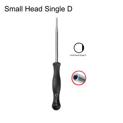 1 buc șurubelnițe carburator unelte de mână de reglare un singur D dublu D mufa hexagonală pentru carburator comun cu 2 cicluri de motor mic