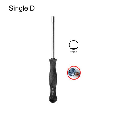 1 buc șurubelnițe carburator unelte de mână de reglare un singur D dublu D mufa hexagonală pentru carburator comun cu 2 cicluri de motor mic