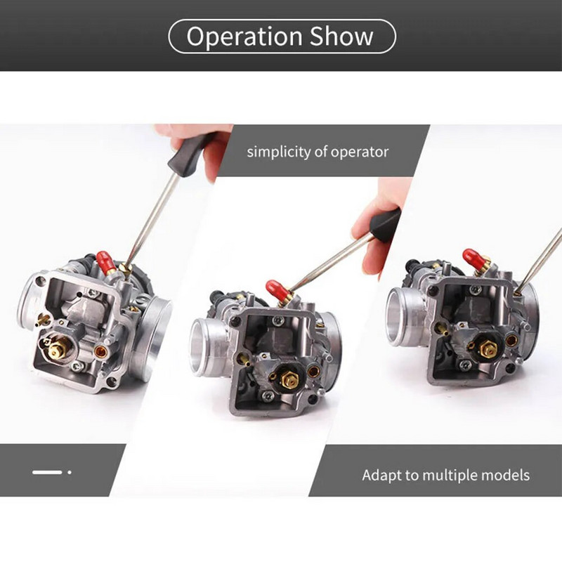 1 buc șurubelnițe carburator unelte de mână de reglare un singur D dublu D mufa hexagonală pentru carburator comun cu 2 cicluri de motor mic