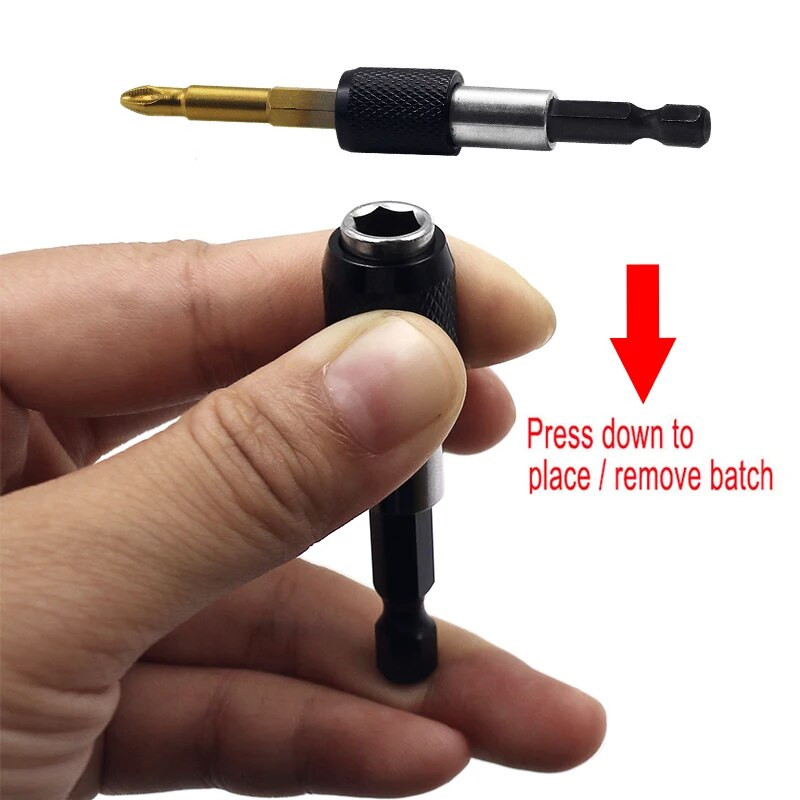 60 mm 100 mm 150 mm 1/4 inča šesterokutna drška brzo otpuštajući odvijač držač bitova produžna šipka