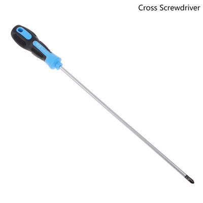 Produženi odvijač Dugi križni odvijač s prorezima Magnetski odvijač s gumenom ručkom Ručni alat za popravak