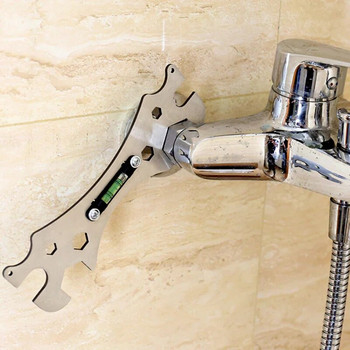 Πολυλειτουργικό κλειδί Universal Tube Pipe Plumbing Εξάγωνο Μηχανικός Χάρακας Υδραυλικός Μπάνιου Εργαλεία μέτρησης Επισκευή βρύσης