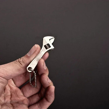 Γαλλικό κλειδί μαϊμού 2,5/4 ιντσών Μίνι κλειδιά από χάλυβα φορητό φορητό κλειδί αλλαγής κλειδιού κοντό στέλεχος Εργαλεία χειρός