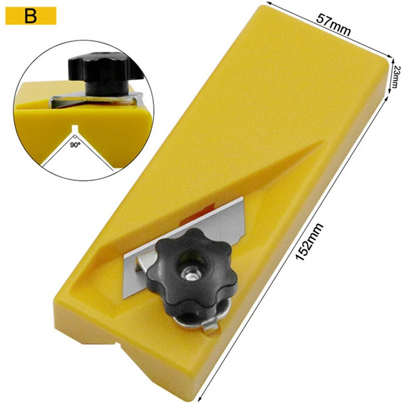Medienos apdirbimo obliavimo įrankis Gipso kartono plokščių apipjaustymo briaunų įrankiai Plokšti kvadratiniai plokštumai, briaunos nuožulnumas, rankinės plokštumos, skirtos medienos plokštėms