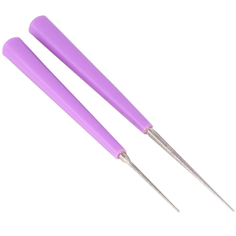 Razvrtač rupa od bisernih staklenih perli Burr Set alata za povećanje rupa za perle Otvarač za igle Bušilica Bušilica od bisernih perli Izrada DIY alata