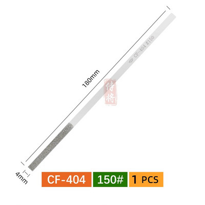 1 kom. Dijamantna ravna turpija u obliku konusa za brušenje kalupa za obrezivanje DIY ručnih alata CF402/404/406/408 150# 200# 400#