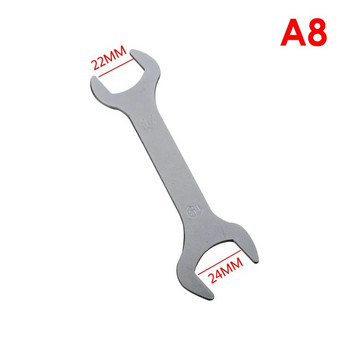 Λεπτό κλειδί Διπλής κεφαλής Ανοιχτό άκρο 8 10 12 13 14 15 19 22 24 mm Μικρό κλειδί διπλής χρήσης για συντήρηση αυτοκινήτου Υλικά εργαλεία χειρός