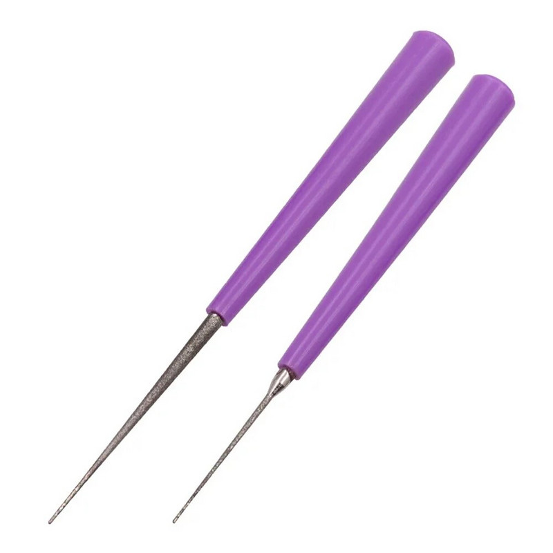 Dijamantna igla za razvrtanje Brušenje Oblikovana turpija DIY Razvrtač za perle za povećanje rupa Biseri Kristali Alat za obradu nakita od žada