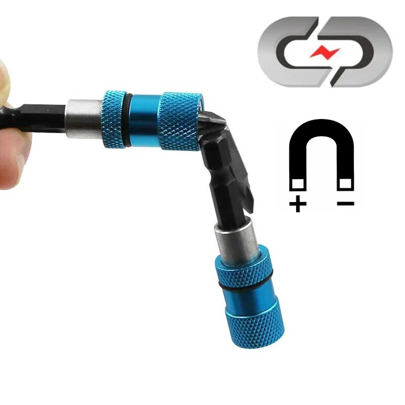 Kuuskantvarre kruvisügavusega magnetiline kruvikeeraja otsaku hoidja 1/4-tolline kuuskantkeeraja koos puuriteradega varda pikenduskruvikeeraja otsikuga reguleeritav