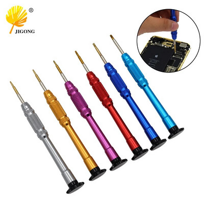 Мини отвертка T2/T4/T5/T6/Y/Cross/Slotted /Five point for Watch/iPhone/Computer/Glasses DIY Mobile Phone Open Repair Tool